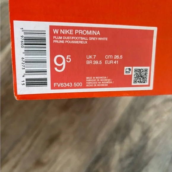 Brand New Nike Promina Plum Dust Women Running shoe FV6343-500 - Picture 9 of 10